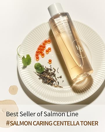 HEVEBLUE Salmon Caring Centella Toner 200mL