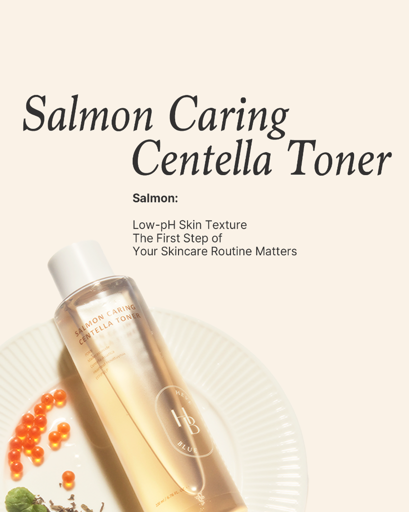 HEVEBLUE Salmon Caring Centella Toner 200mL