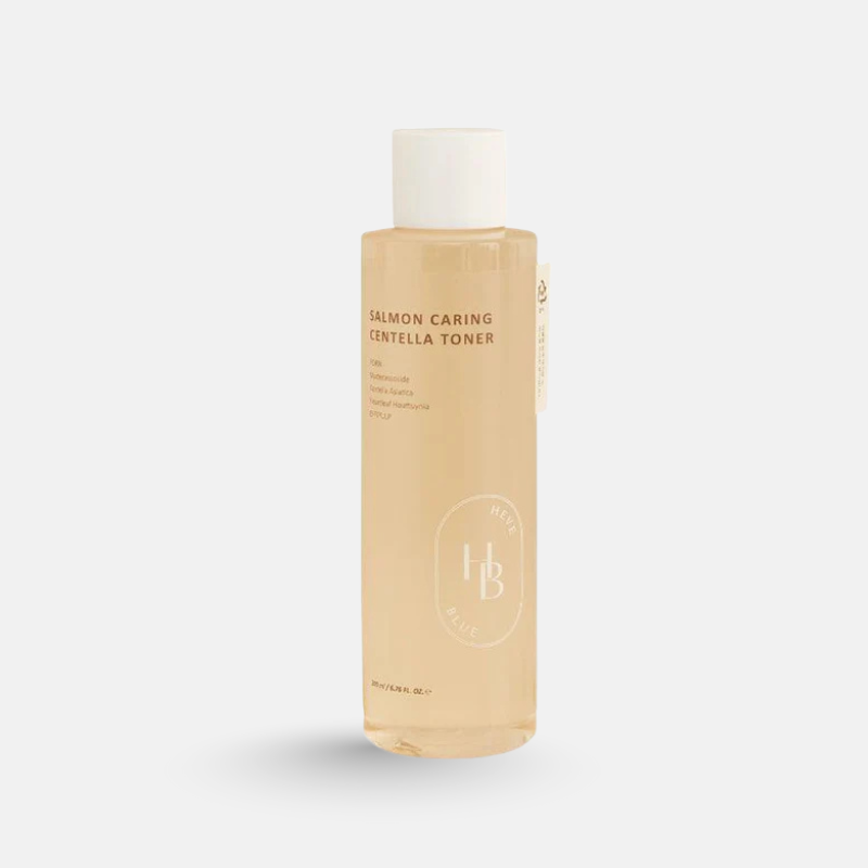 HEVEBLUE Salmon Caring Centella Toner 200mL
