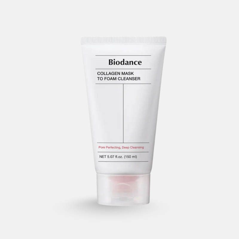 Biodance Collagen Mask to Foam Cleanser