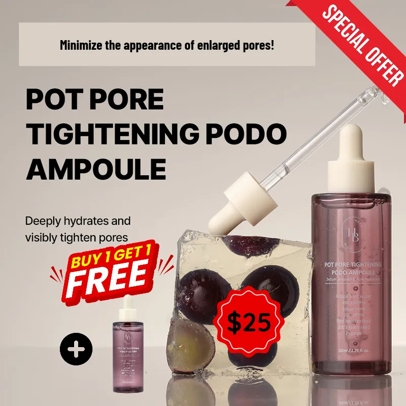 Heveblue Pot Pore tightening Podo Ampoule
