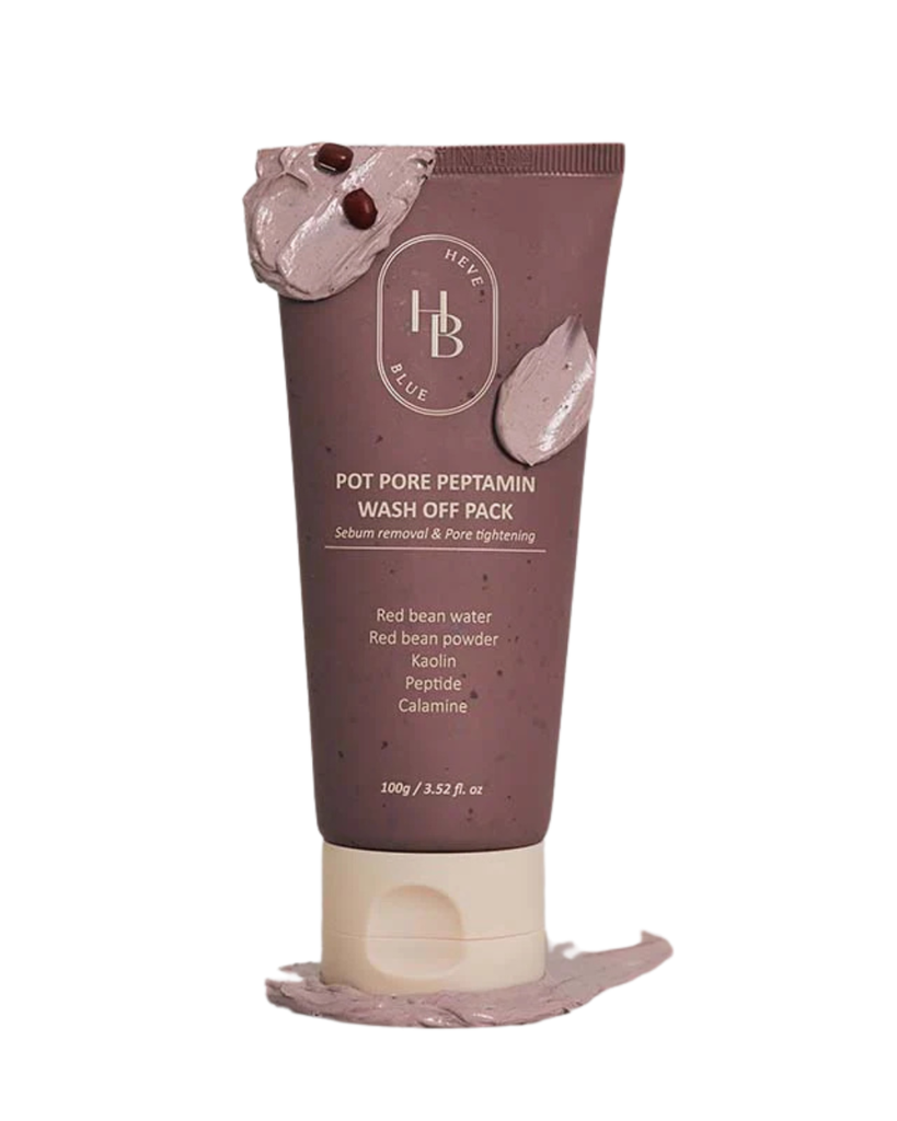 Heveblue Pot Pore Peptamin Wash Off Pack