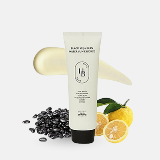 Heveblue Black Yuja Bean Water Sun Essence